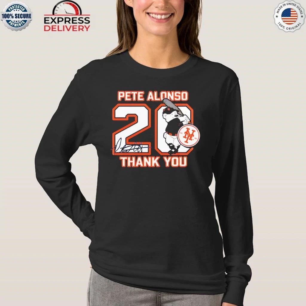 2026 NY Mets Thank You Pete Alonso 20 Shirt
