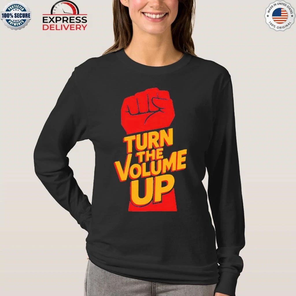 Turn The Volume Up Zohran Mamdani Shirt