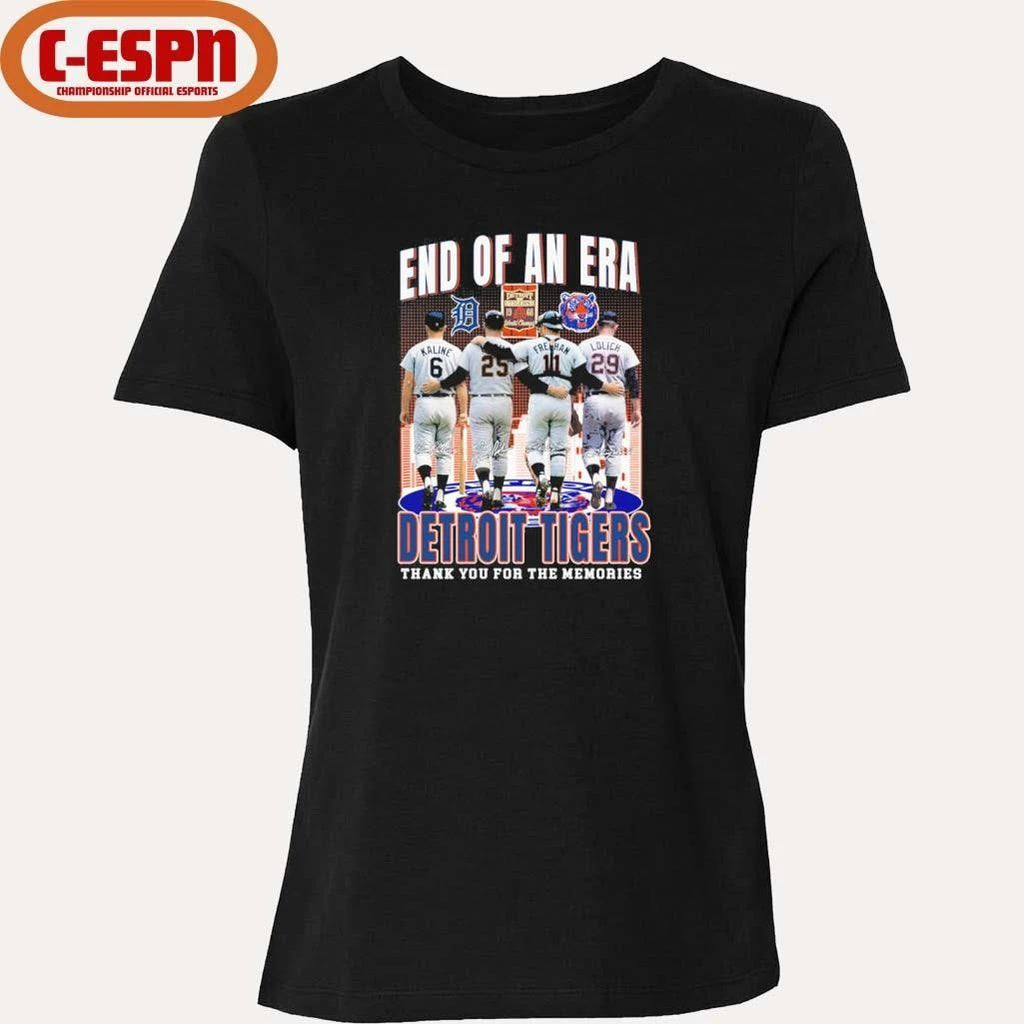 End Of An Era Detroit Tigers Legends Shirt