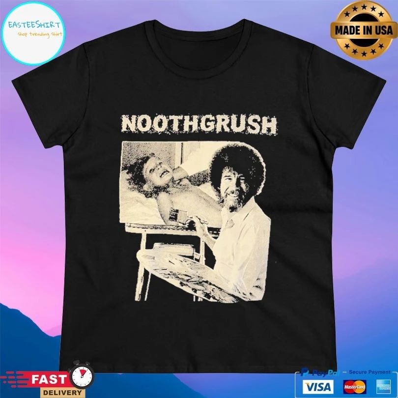 Noothgrush Bob Ross Rabid Kid T-shirts