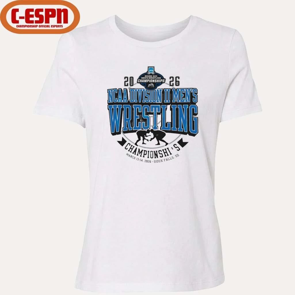 Sioux Falls, SD 2026 NCAA DII Men’s Wrestling Championships T-Shirt