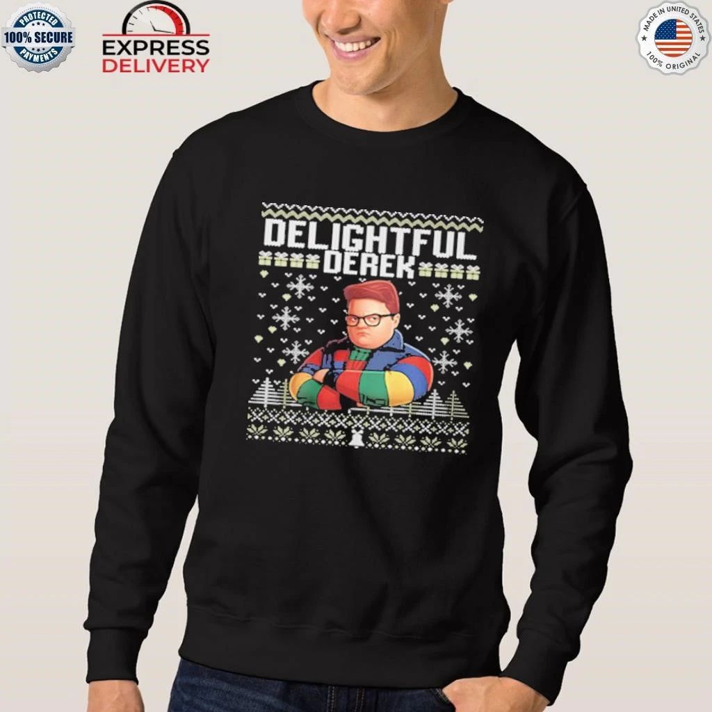 Delightful Derek Christmas Shirt