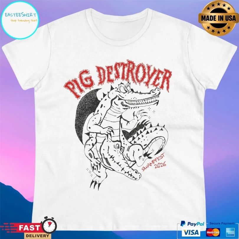 Pig Destroyer Swampfest 2026 T-shirts