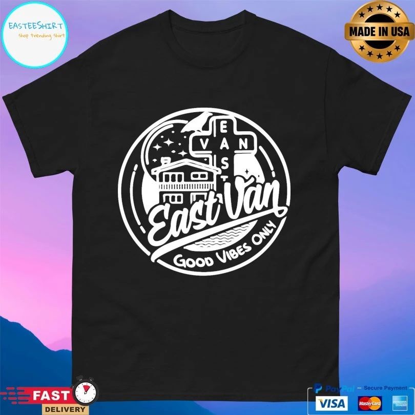East Van Good Vibes Only Logo T-shirt