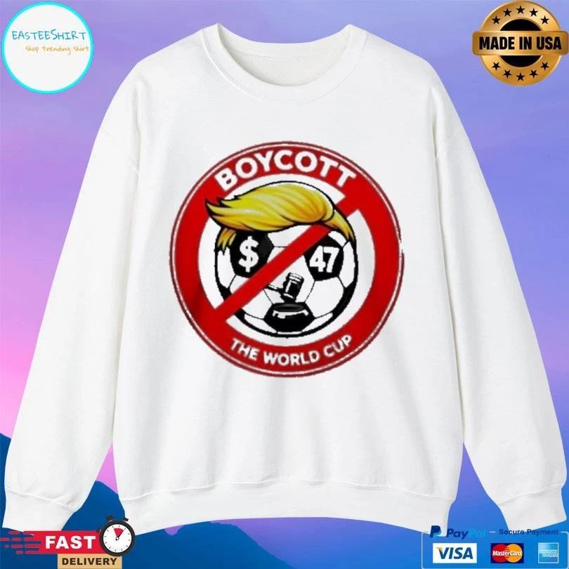 Trump Boycott The World Cup 2026 Logo T-shirts