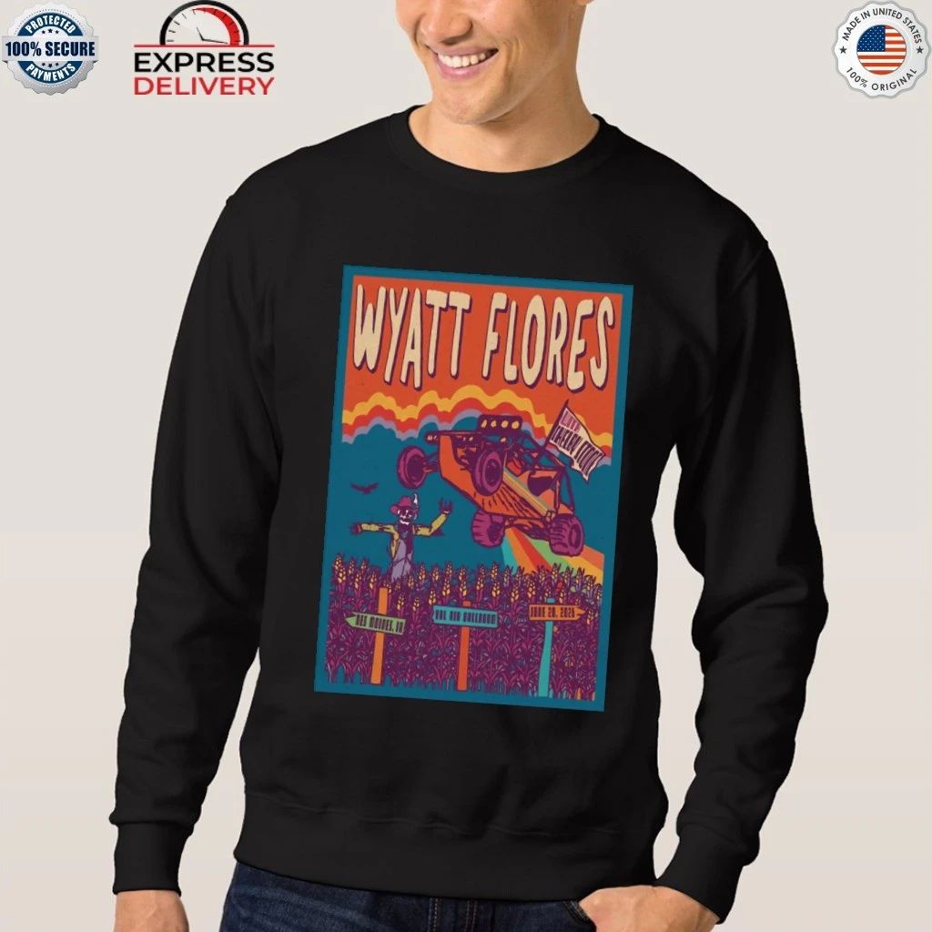 Wyatt Flores at Val Air Ballroom 20 Jun 2026 Shirt