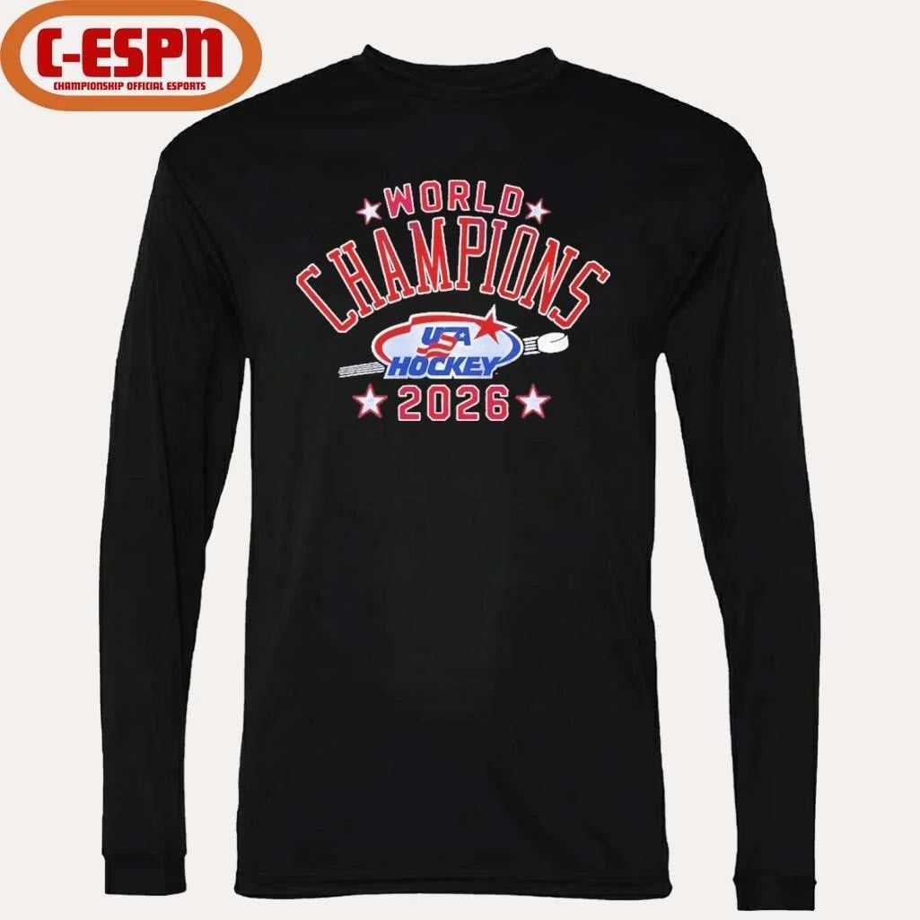 USA Hockey 2026 World Champions Shirt