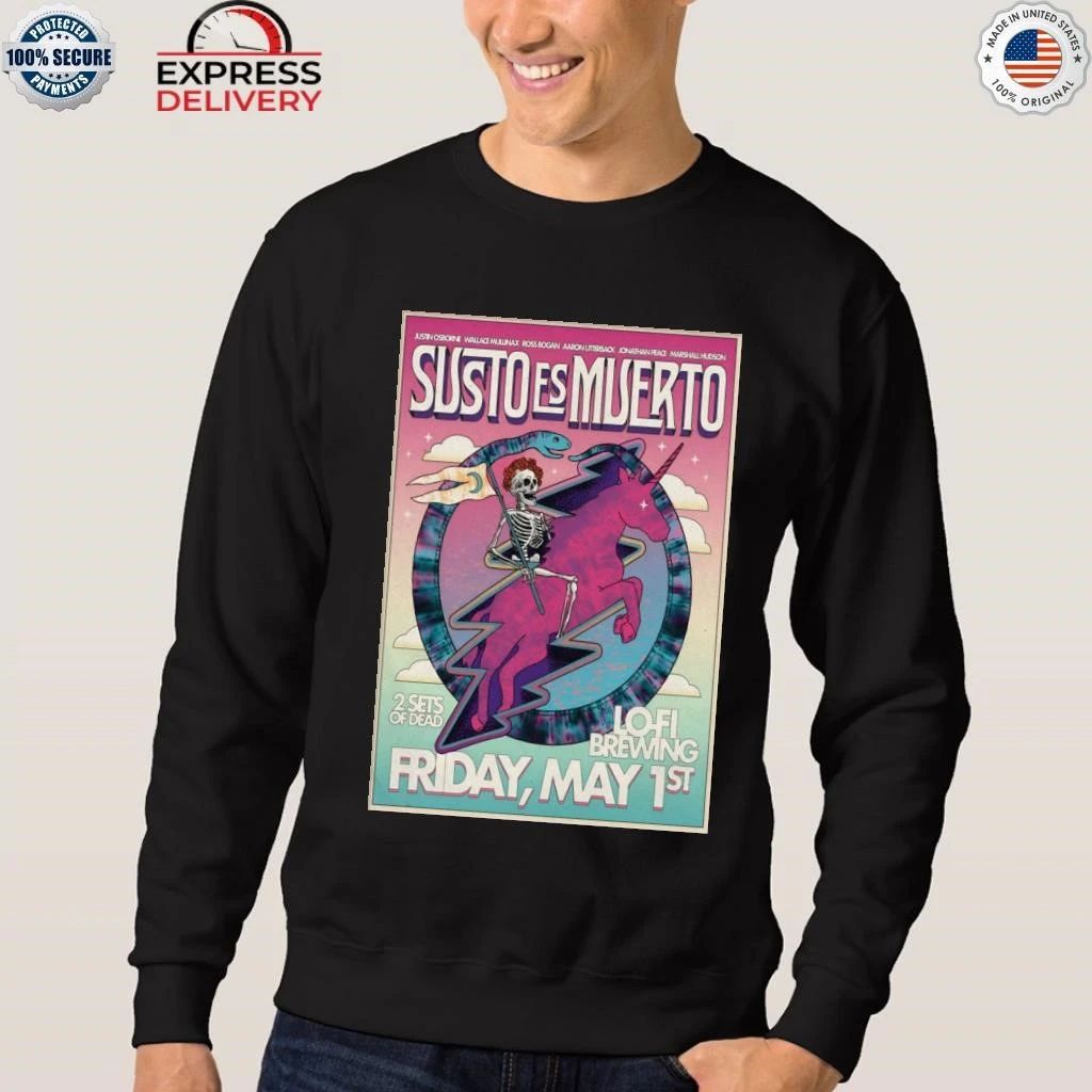Susto Es Muerto May 1 2026 In Charleston SC Shirt
