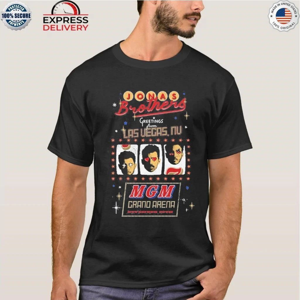 Jonas Brother Nov 29 2025 Las Vegas NV Event Shirt