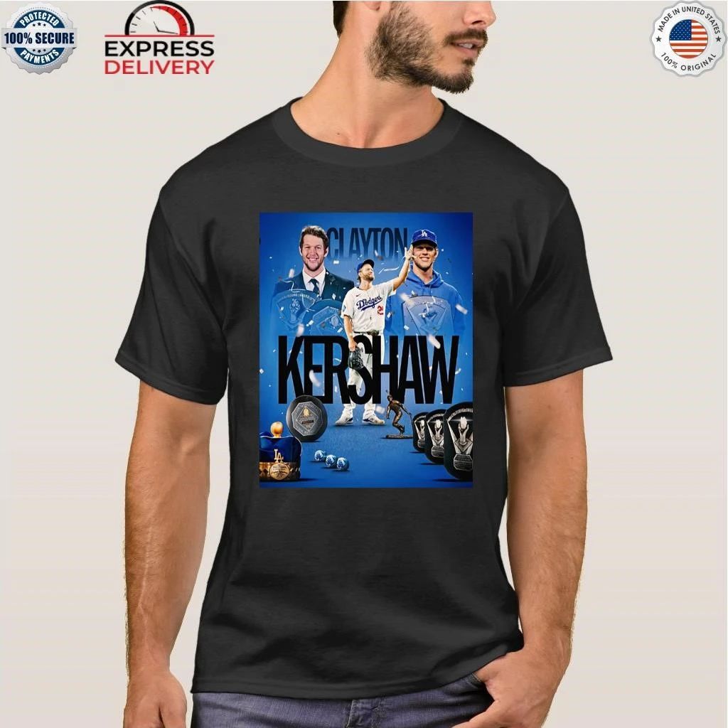 Clayton Kershaw Los Angeles Dodgers Finished All Title Career Shirt