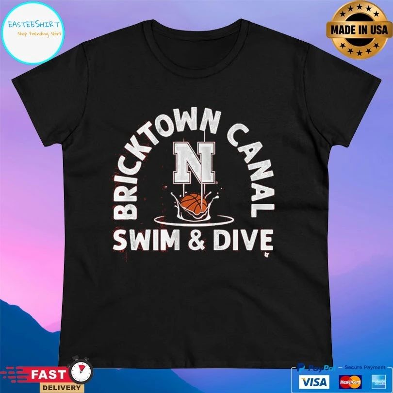 Nebraska Basketball Bricktown Canal Swim And Dive T-shirt