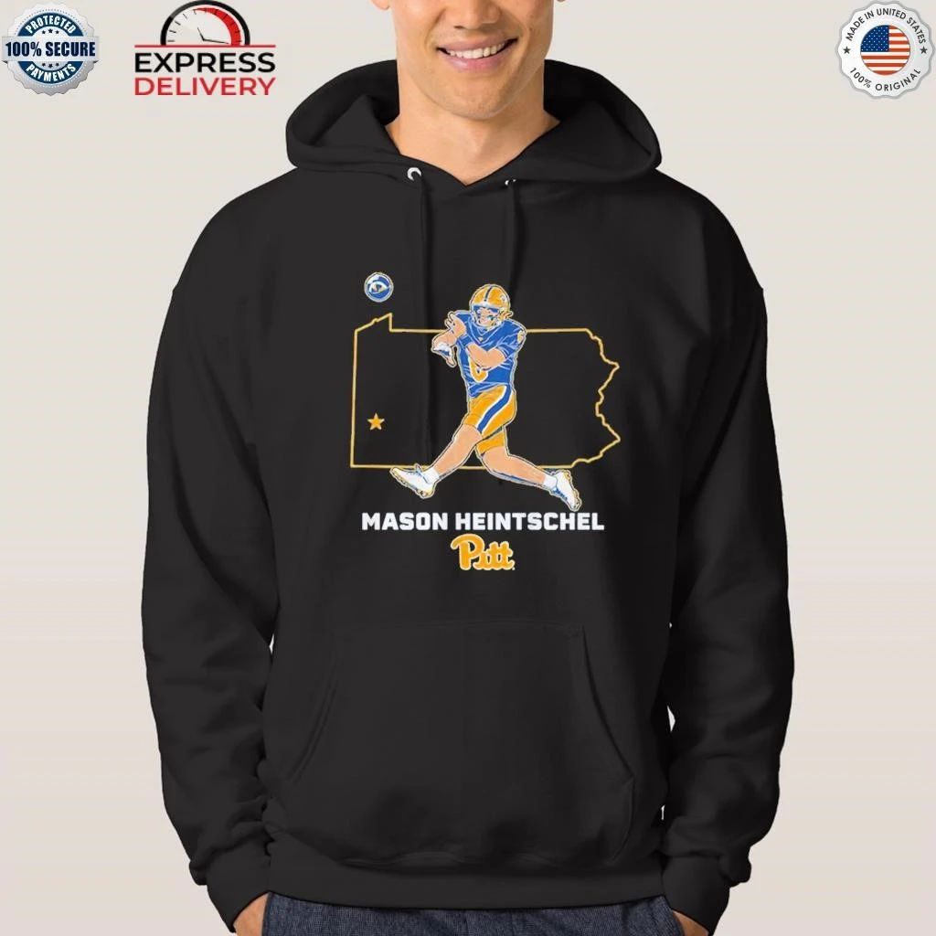 Pitt Football Mason Heintschel State Star Shirt