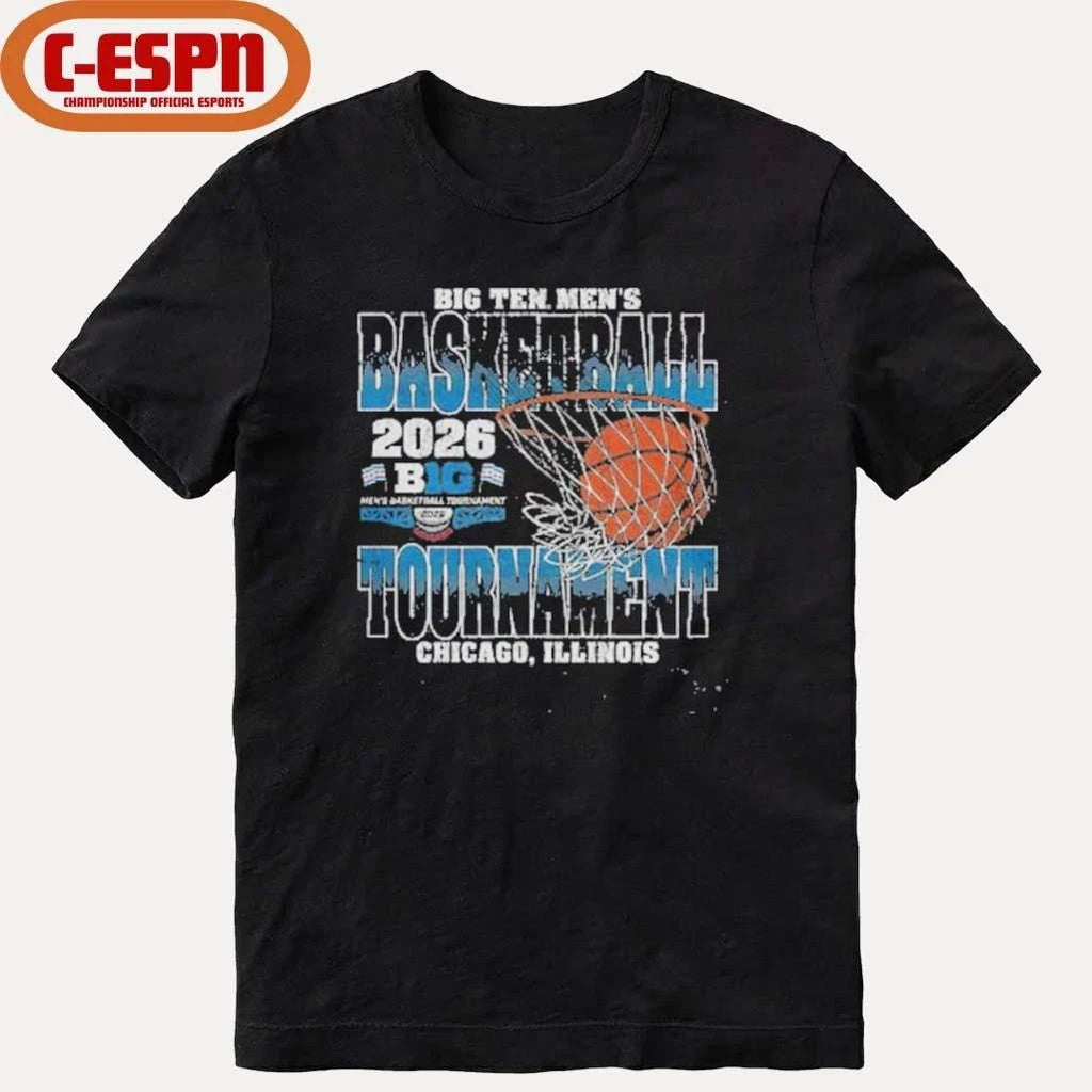 2026 Big Ten Men’s Basketball Tournament shirt