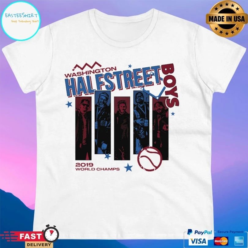 Washington Half Street Boys 2019 World Champs T-shirt