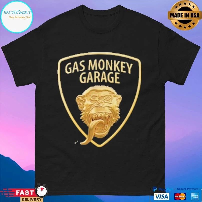 Gas Monkey Garage Shield T-shirts