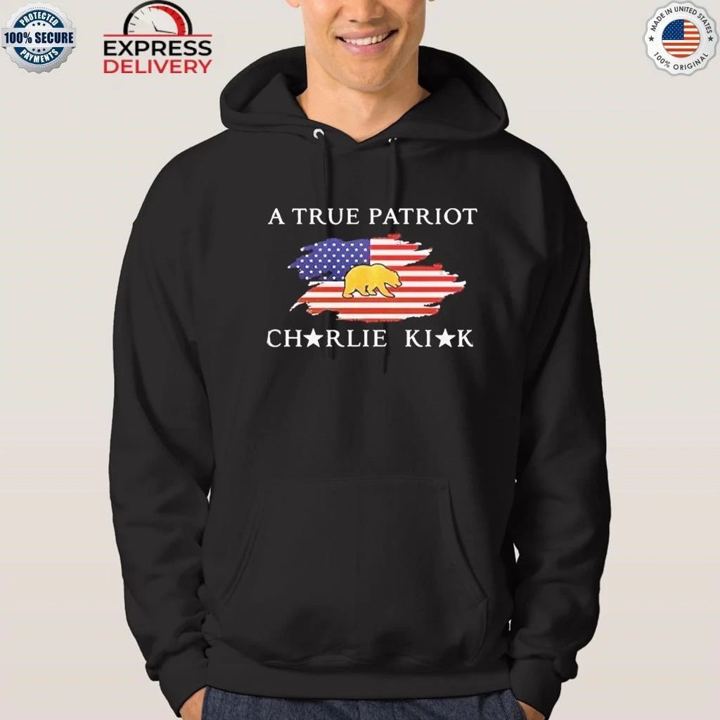 University Of California A True Patriot Charlie Kirk Shirt