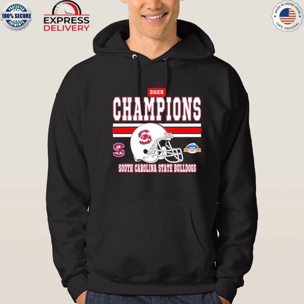 South Carolina State Bulldogs Football Named To Champions 2025 Cricket Celebration Bowl Shirt