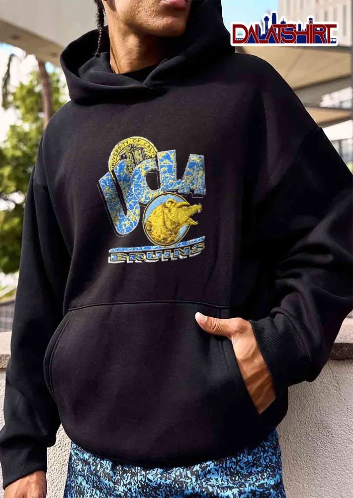 Ucla Bruins NCAA University Of California Distressed Vintage Seal Roaring Bear Head shirt