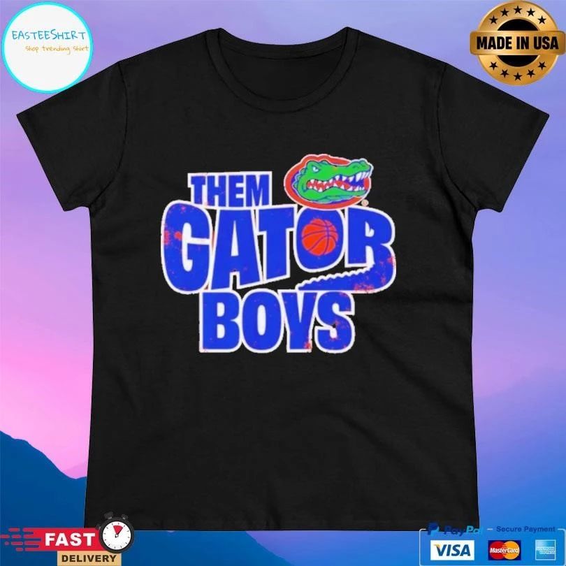Them Gator Boys Florida Gators Men’s Basketball T-shirts