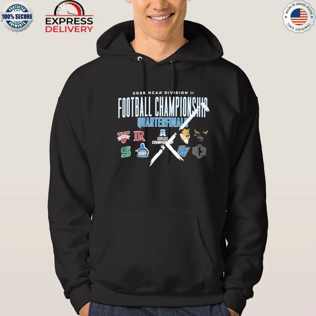 Ncaa Division II Football Championship Quarterfinals 2025 Shirt