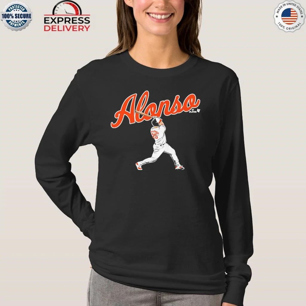 Pete Alonso Baltimore Slugger Swing Shirt