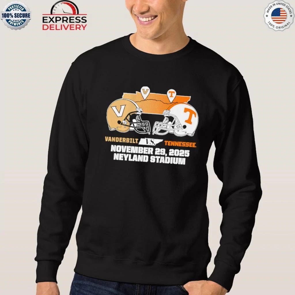 Tennessee Volunteers & Vanderbilt Commodores 2025 Matchup Shirt