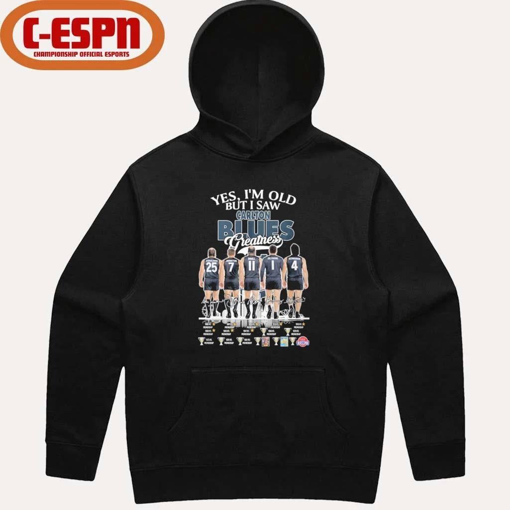Yes, I’m Old But I Saw Carlton Blues Greatness Shirt