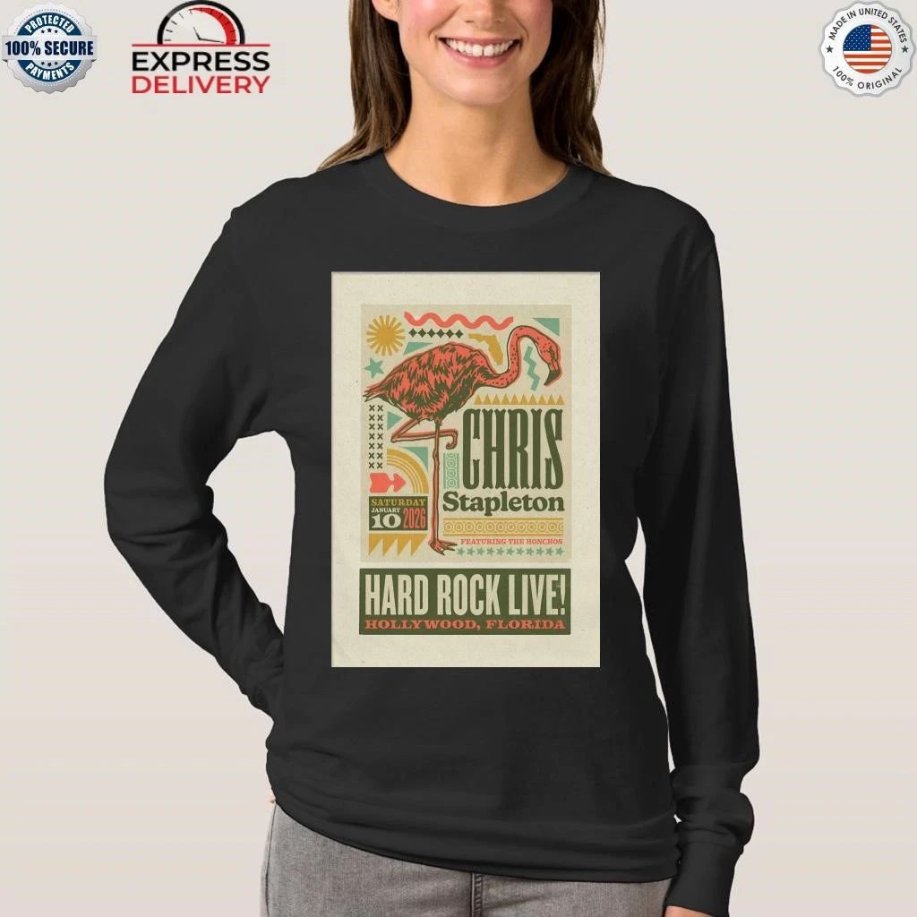 Chris Stapleton 1.10.2026 Hollywood FL Shirt