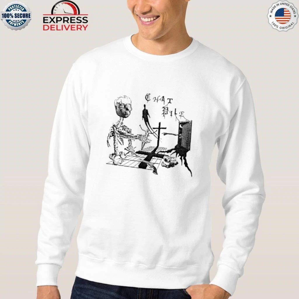Chat Pile Ivory Crosses Shirt