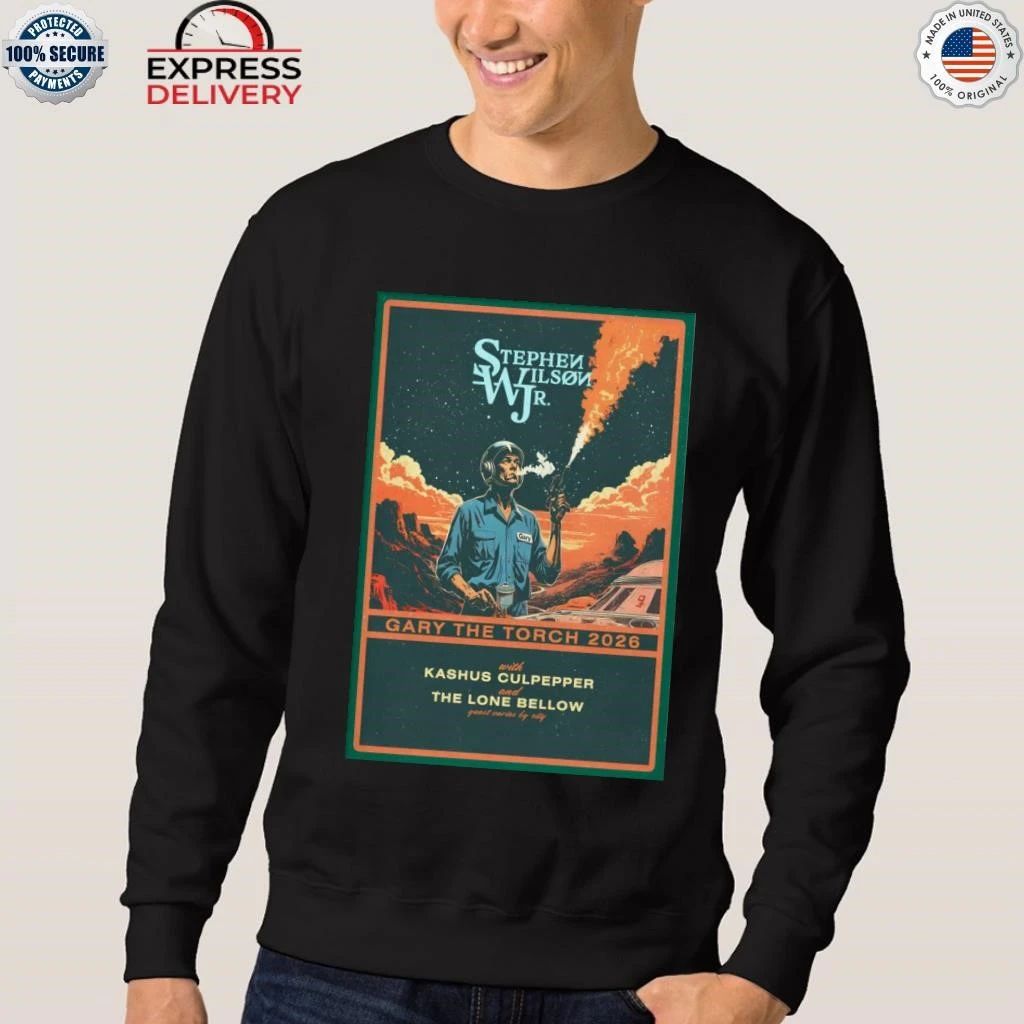 Stephen Wilson JR. 2026 Gary The Torch Tour Shirt