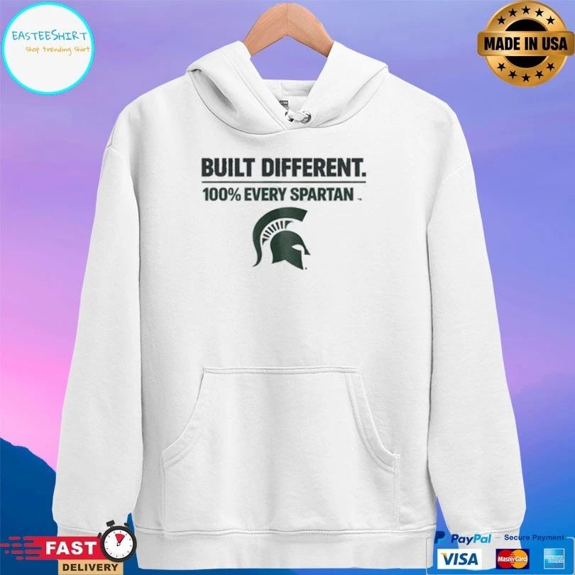 Built Different 100 Every Spartan T-shirt
