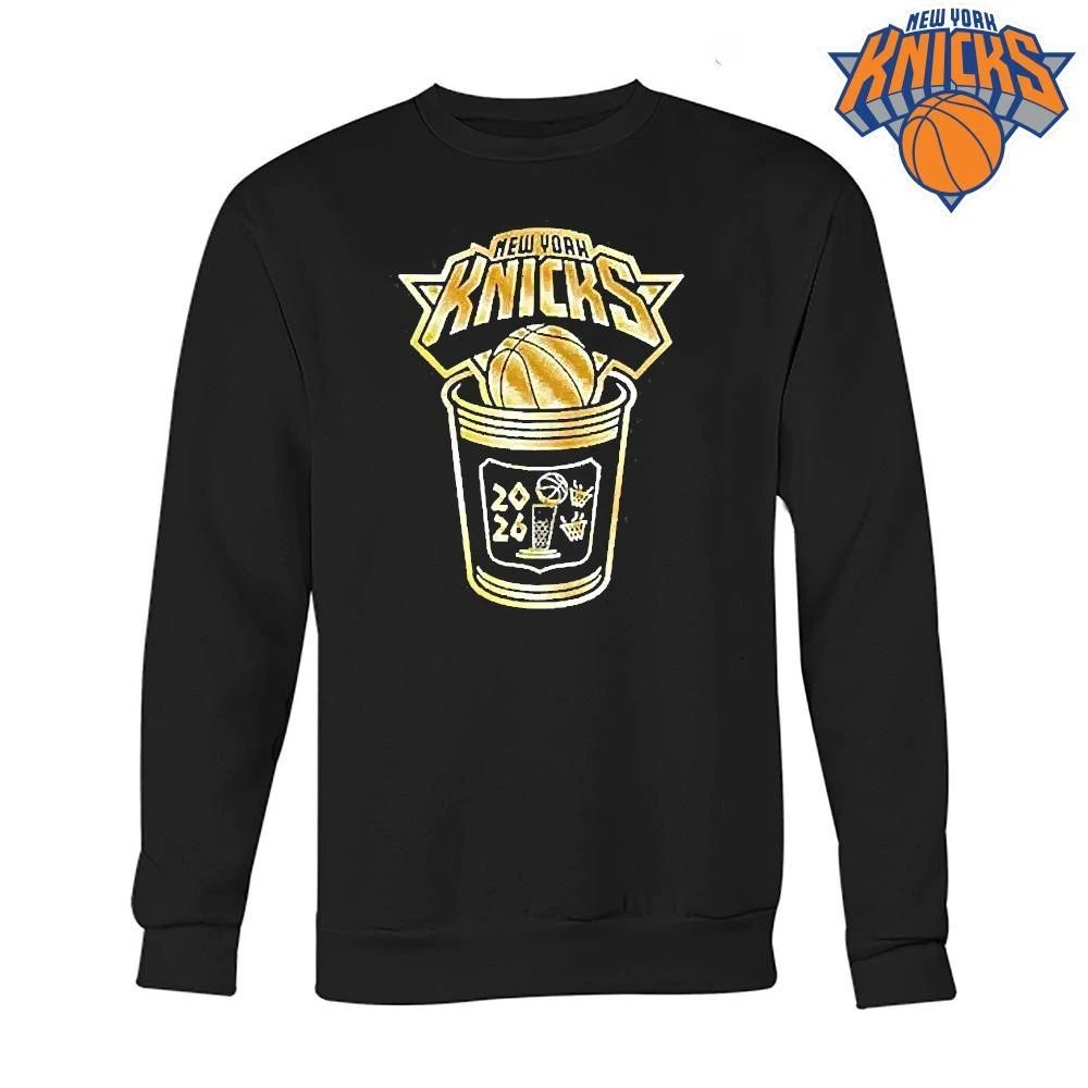 New York Knicks Nba Finals Champions Gold Coffee Cup Shirt