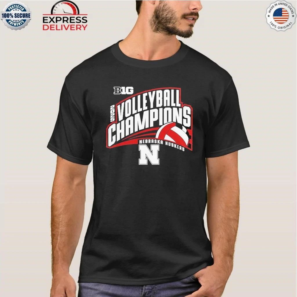 Nebraska Huskers 2025 Big 10 Women’s Volleyball Regular Season Champions Shirt
