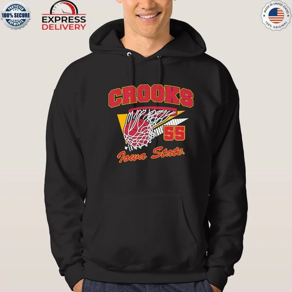 Iowa State Basketball Audi Crooks Retro Swish Shirt