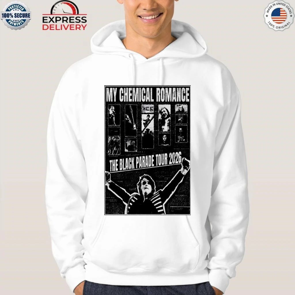 My Chemical Romance The Black Parade Tour 2026 Shirt