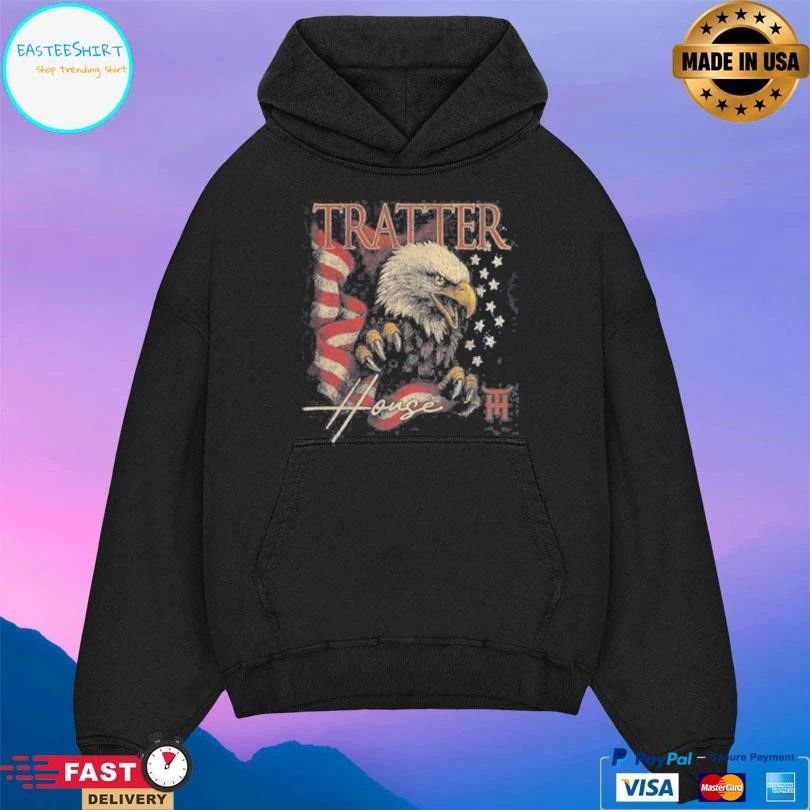 Tratter House Eagle America Flag T-shirts