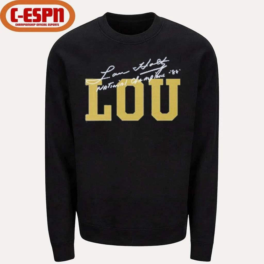 Lou Holtz National Champions Coach Lou T-Shirt