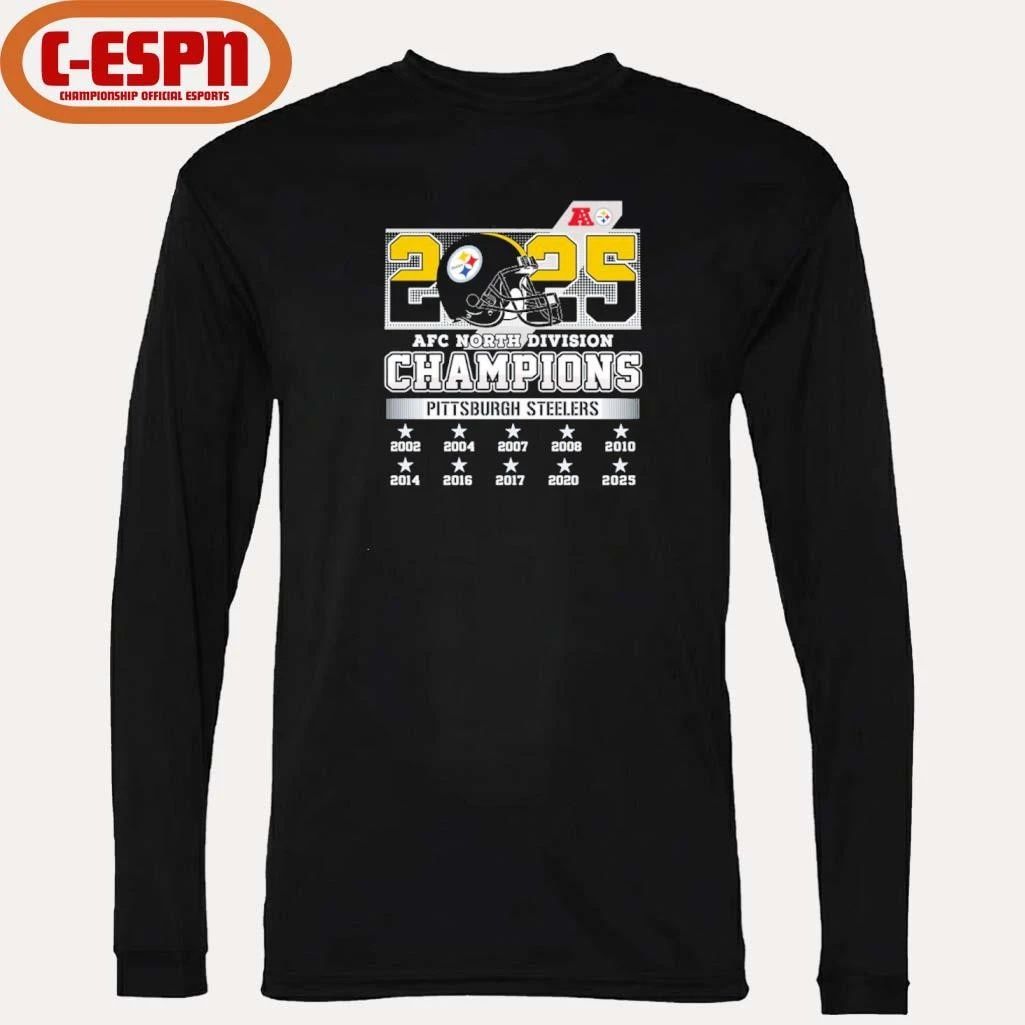Steelers AFC North Champs Shirt