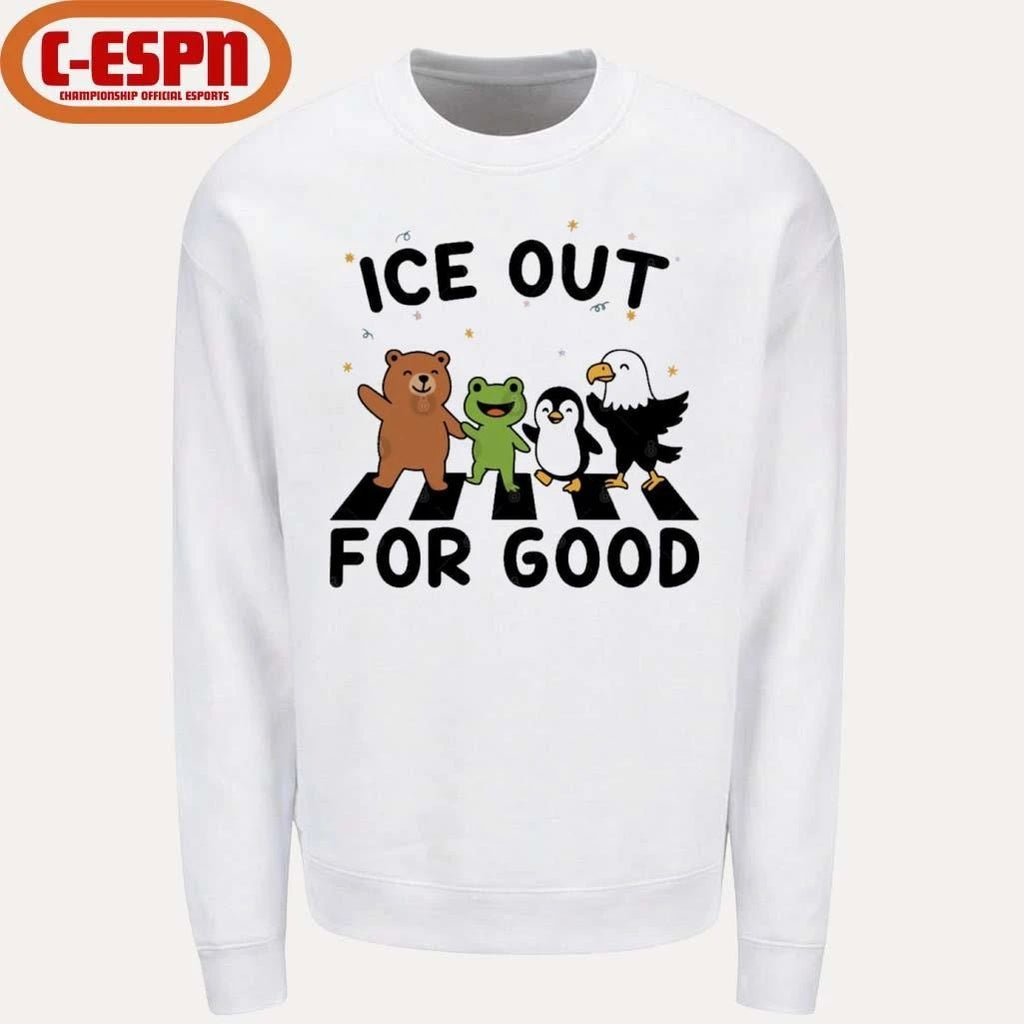 ICE Out For Good Resist Animals Frog Bear Penguin Eagle Shirt