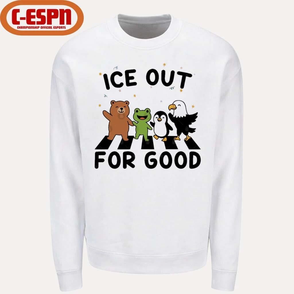 ICE Out For Good Resist Animals Frog Bear Penguin Eagle Shirt
