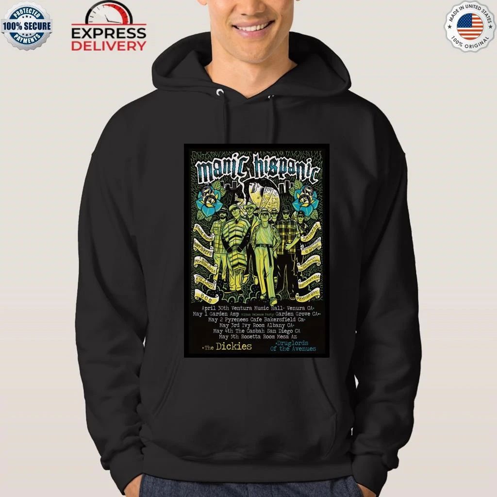 Manic Hispanic American Tour 26 Shirt