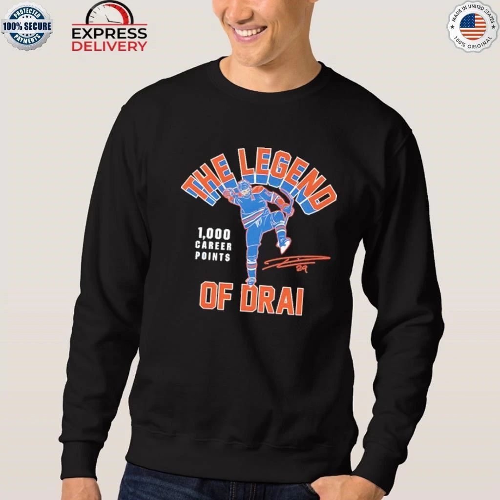 Leon Draisaitl The Legend of Drai 1,000 Points Shirt