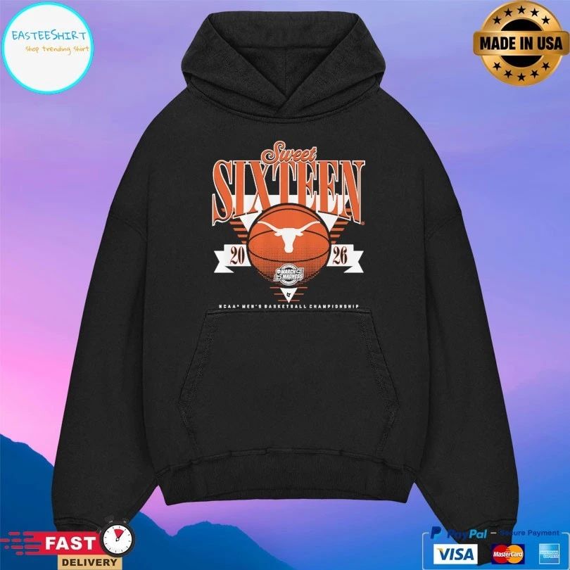 Texas Longhorns Mbb 2026 Sweet Sixteen NCAA Men’s Basketball Championship March Madness T-shirt