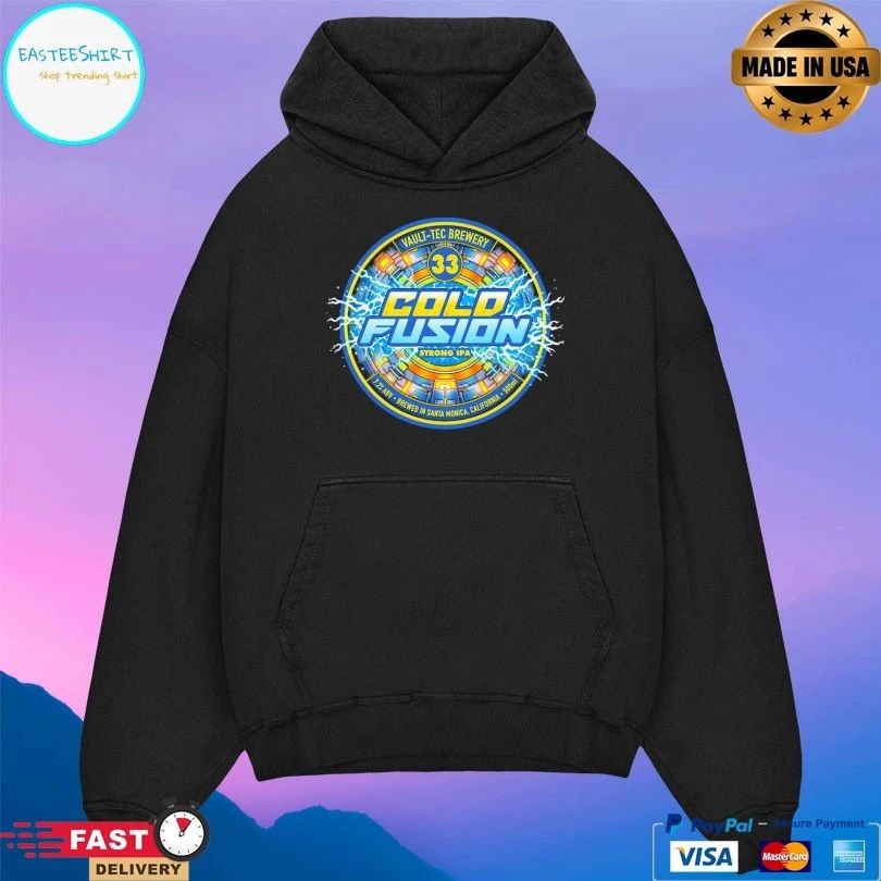 Vault-tec Brewery 33 Cold Fusion Strong IPA Logo Shirt