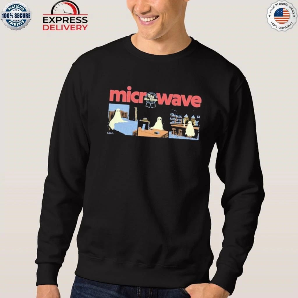 Microwave Pabst Blue Ribbon Collab Shirt