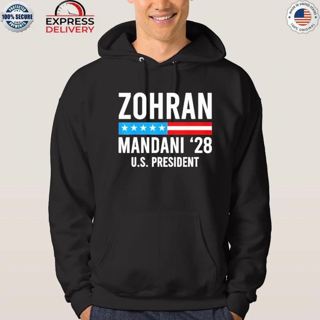Zohran Mamdani 2028 U.S. President NYC Mayor Shirt