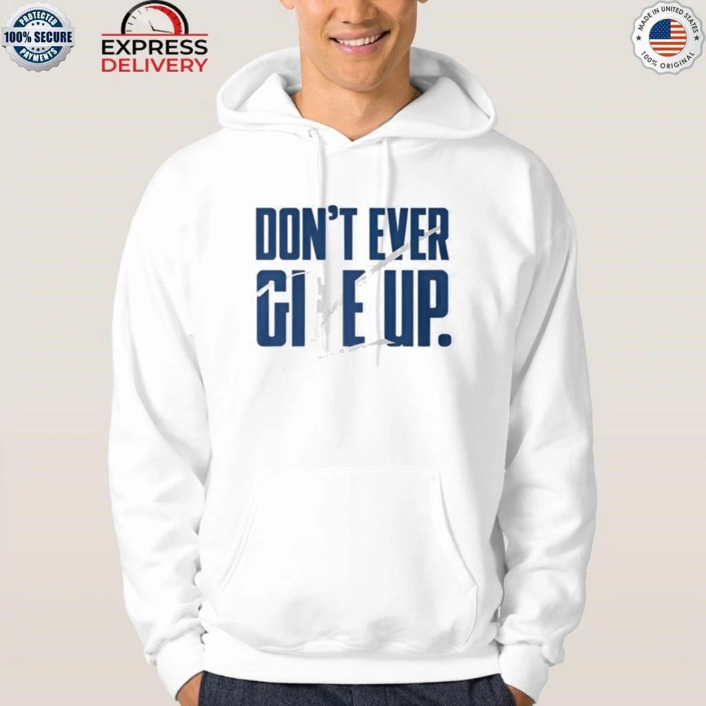 BYU Don’t Ever Give Up Shirt