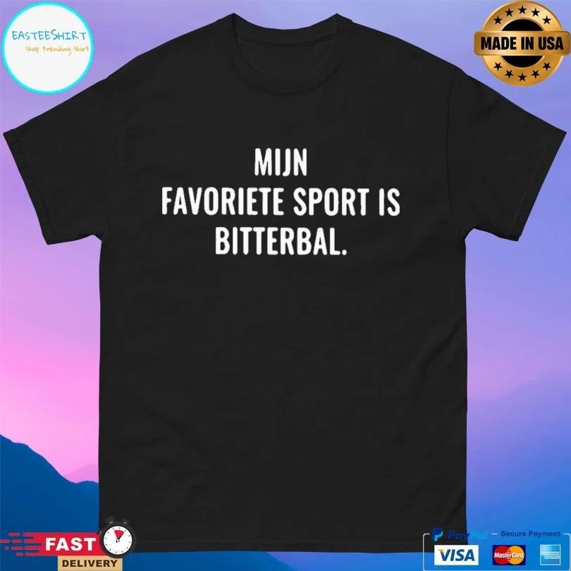 Mijn Favorite Sport Is Bitterbal T-shirt
