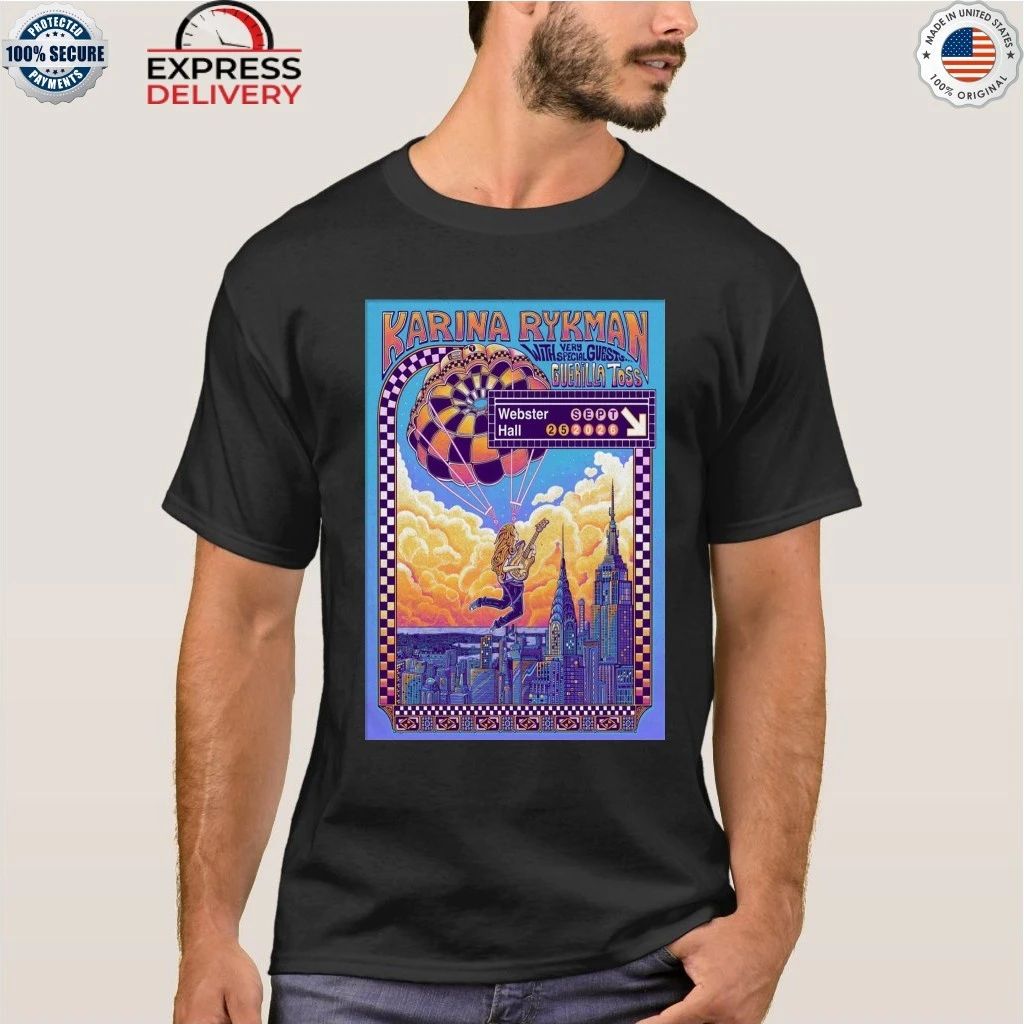 Karina Rykman, Webster Hall, Sep 25, 2026 Shirt