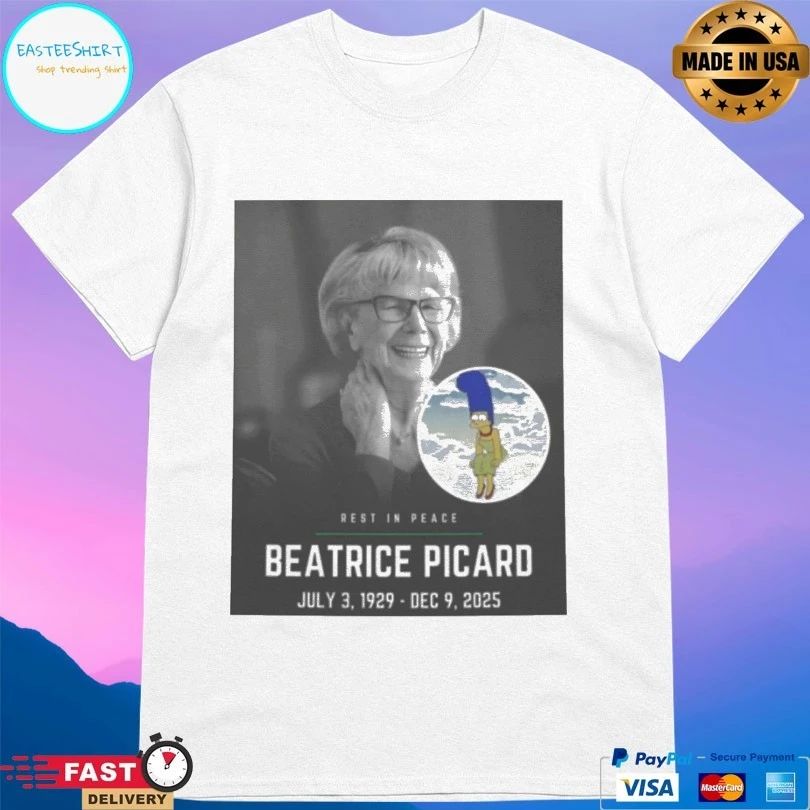 Rest In Peace Beatrice Picard July 3 1929 – Dec 9 2025 T-shirt
